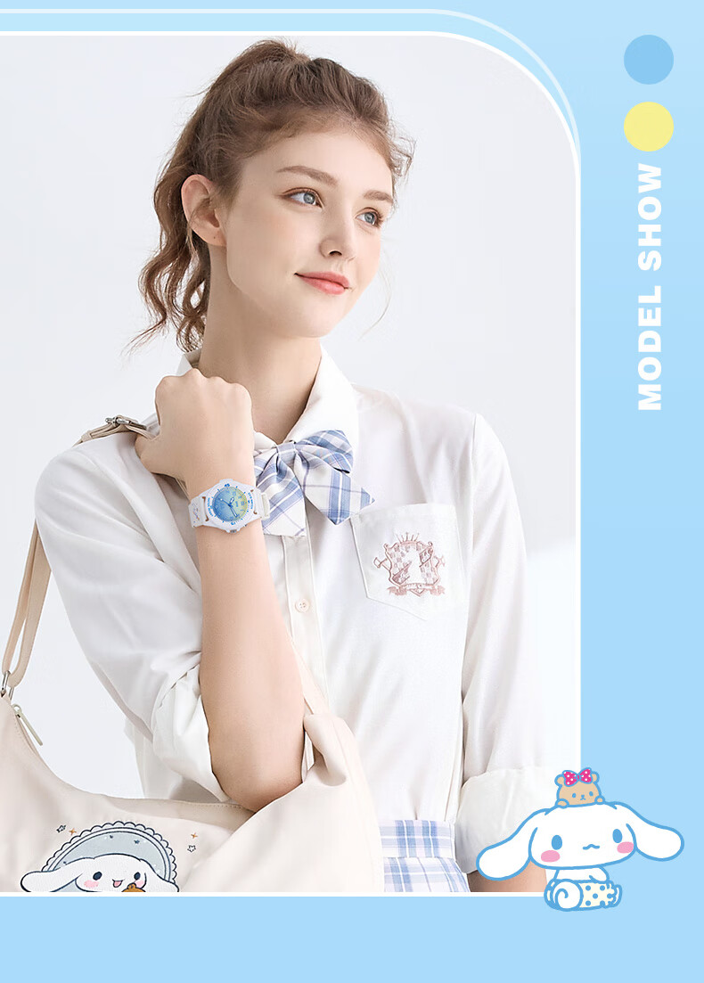 Детские часы ZGO Sanrio, водонепроницаемые, электронные, для девочек 6-12 лет, подарок
