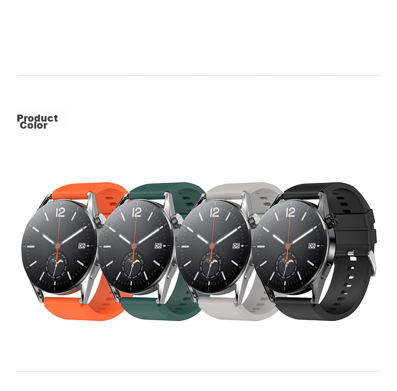Ремешок CangHua для Xiaomi Watch S4, S3, S2, S1, S1Pro, Color2, Color Sport Edition, водонепроницаемый, дышащий, спортивный, силиконовый