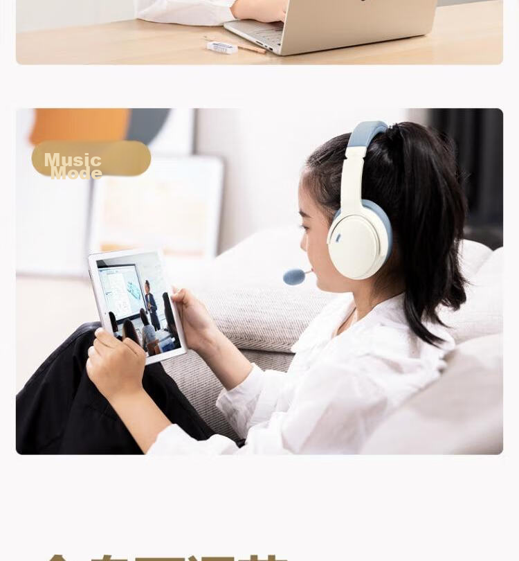 Детские наушники Deli LT600, Bluetooth 5.3, для детей, розовые, с микрофоном, для обучения и прослушивания музыки