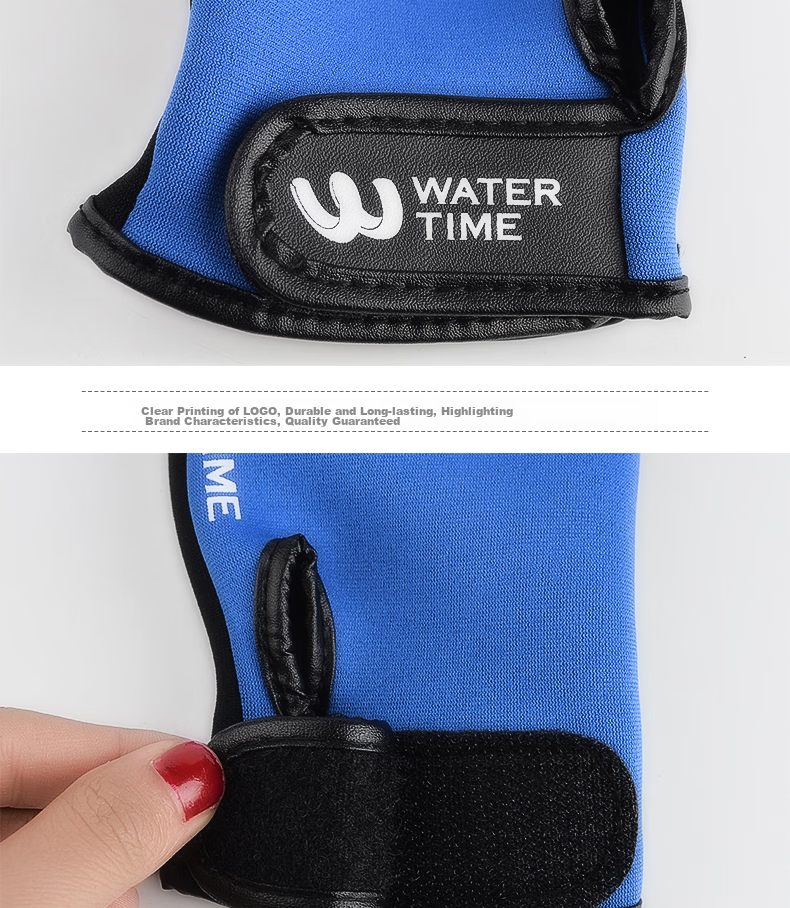 Зимние перчатки для плавания WATERTIME, для дайвинга, взрослые, теплые, противоскользящие, размер M