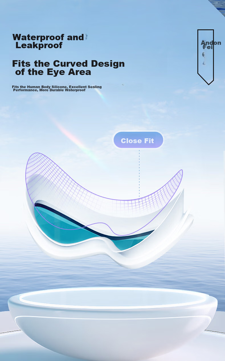 Очки для плавания SWANS Adult Swimming Goggles, мужские и женские, с широким обзором, антифог, защита от УФ, противотуманные, для взрослых, для дайвинга, профессиональные, большие, модель Ice White
