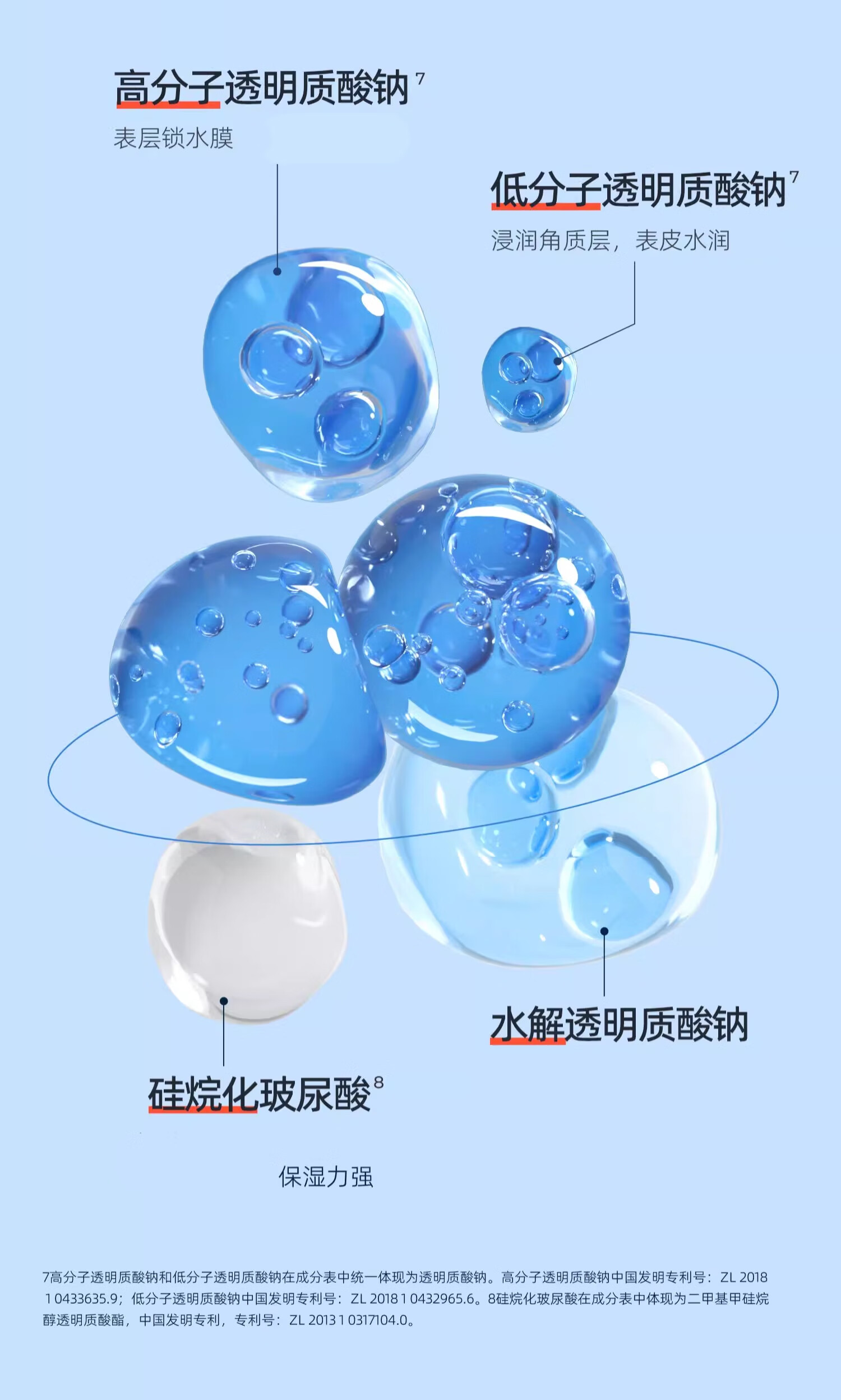 贝润玻尿酸水乳 套装护肤品滋润保湿送女生礼物 玻尿酸水感焕颜水120ml+乳110g