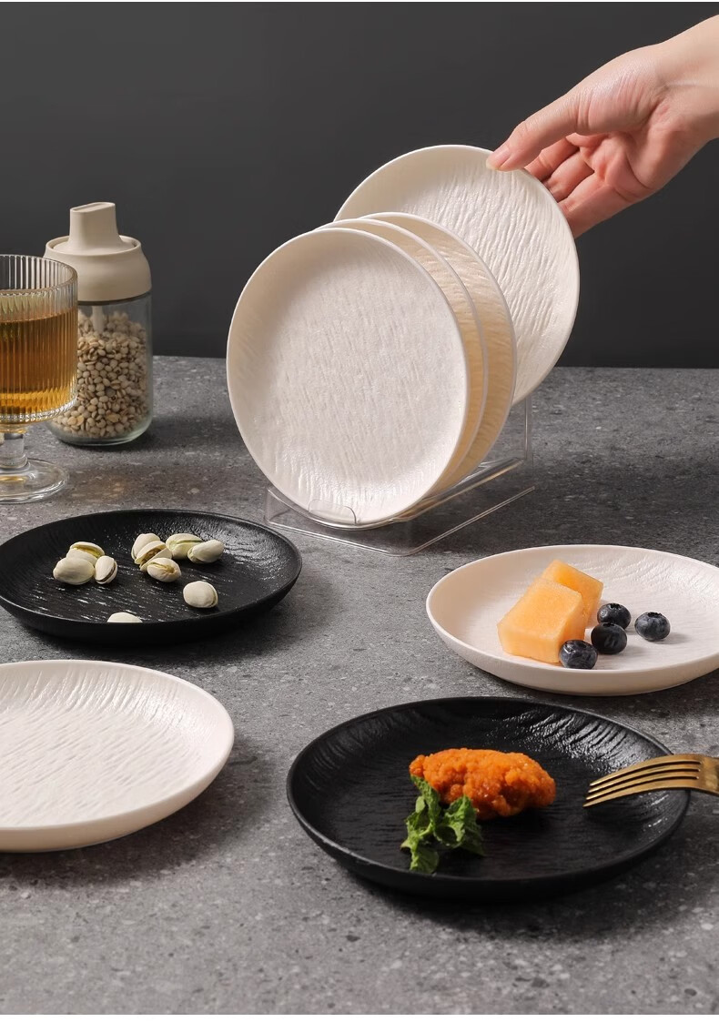 Тарелка PAKCHOICE Luxury Bone Dish, для дома, обеденный стол, для мусора, высокая фруктовая и закусочная тарелка, премиальная тарелка для отходов костей