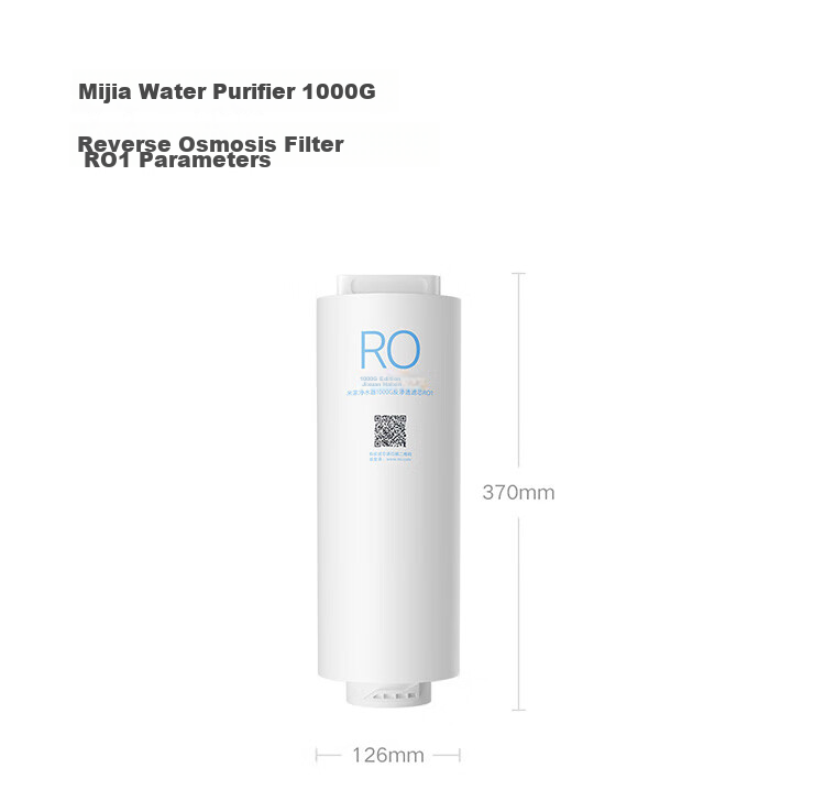 Фильтр для воды Mijia 1000G RO1 (№7), обратный осмос, Xiaomi
