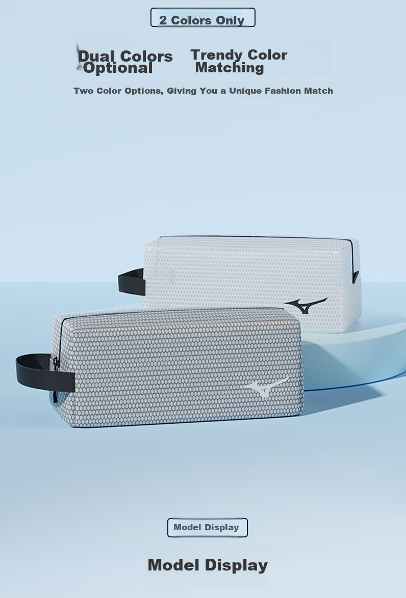 Сумка для плавания MIZUNO, водостойкая, для туалетных принадлежностей, фитнеса, портативная, черная