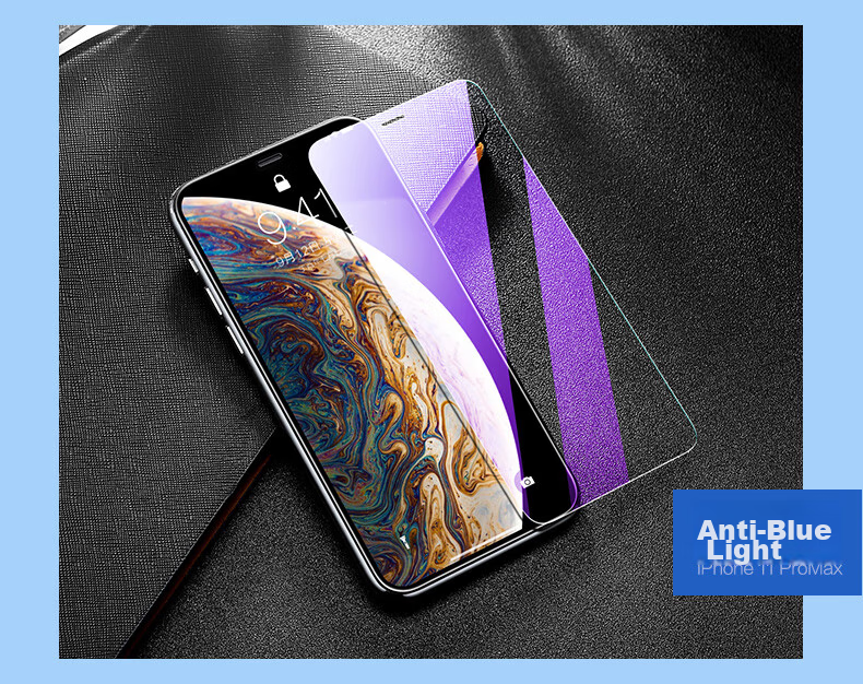 Защитное стекло ESR для Apple iPhone 11 Pro Max / XS Max, прозрачное, закаленное стекло, защита от царапин и отпечатков пальцев