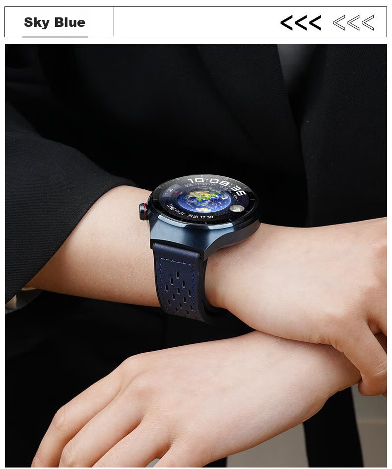 Ремешок Watchbond для Huawei Watch GT6, GT6 Pro, Watch 5, Watch 4, GT 5 Pro, GT 5, GT 4, из натуральной кожи Crazy Horse, с магнитной застежкой
