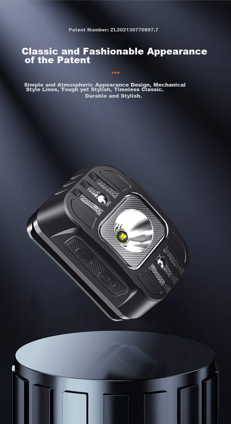 Налобный фонарь SupFire HL75-S, мощный, USB-зарядка, для ночной рыбалки, с датчиком движения, для наружных работ, аварийный