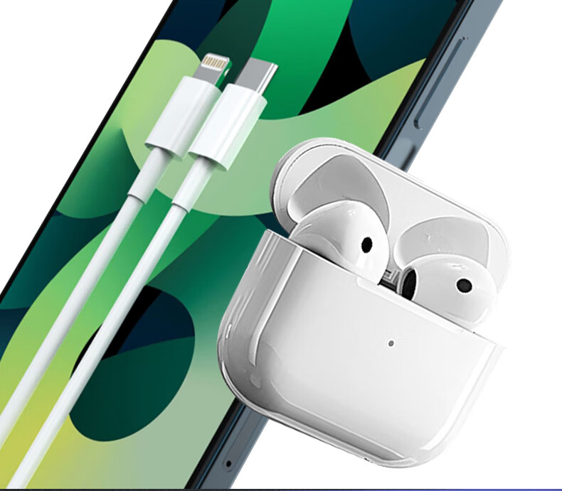 Кабель Masentek Lightning - USB Type-C (30W) для быстрой зарядки PD, 1 м, белый