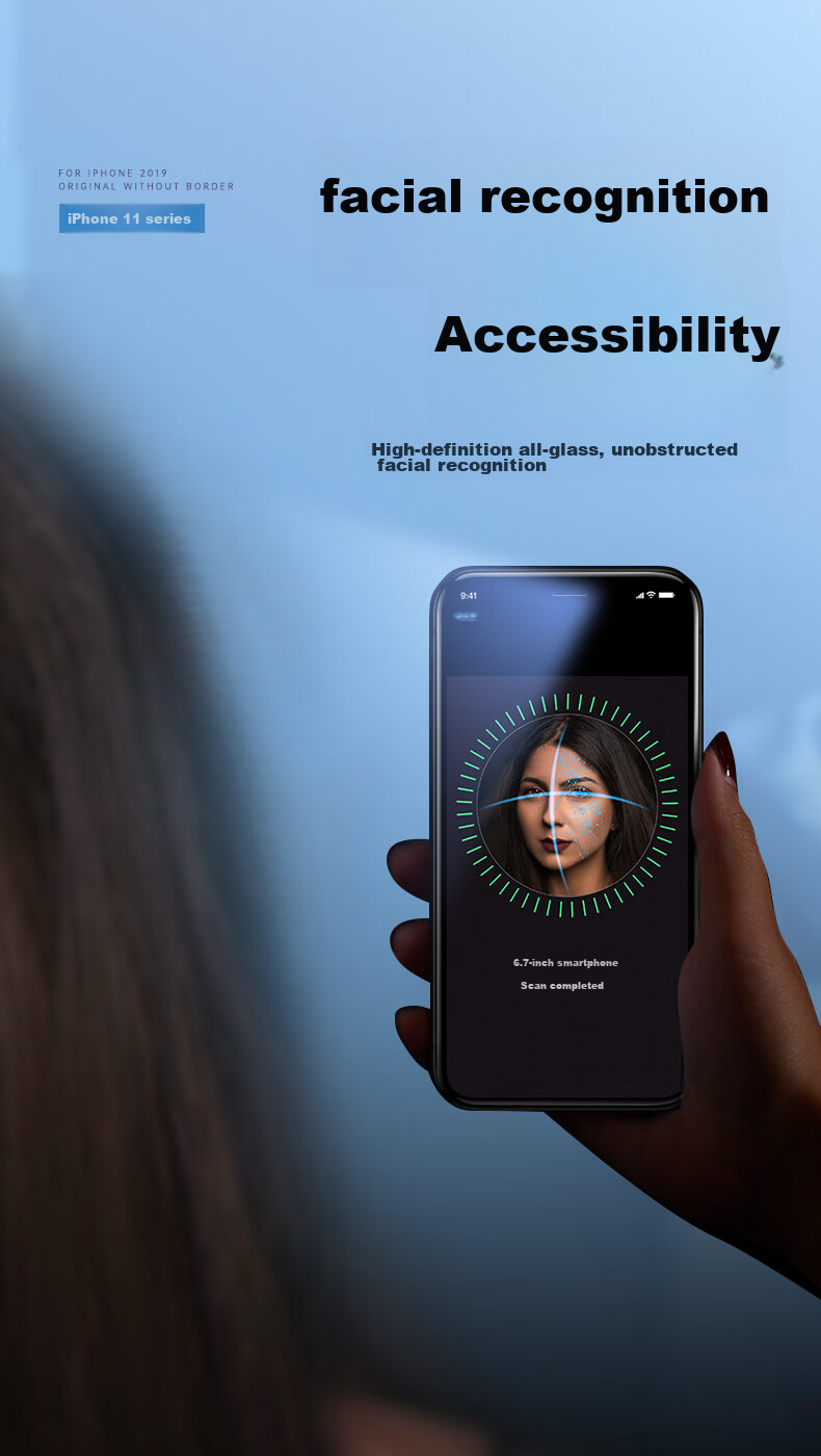 Защитное стекло ESR для Apple iPhone 11 Pro Max / XS Max, прозрачное, закаленное стекло, защита от царапин и отпечатков пальцев