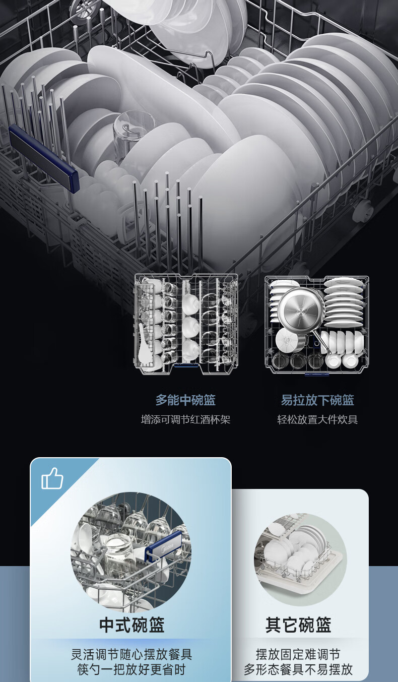 美的15套洗碗机怎么样?多少人不看这里被忽悠了？