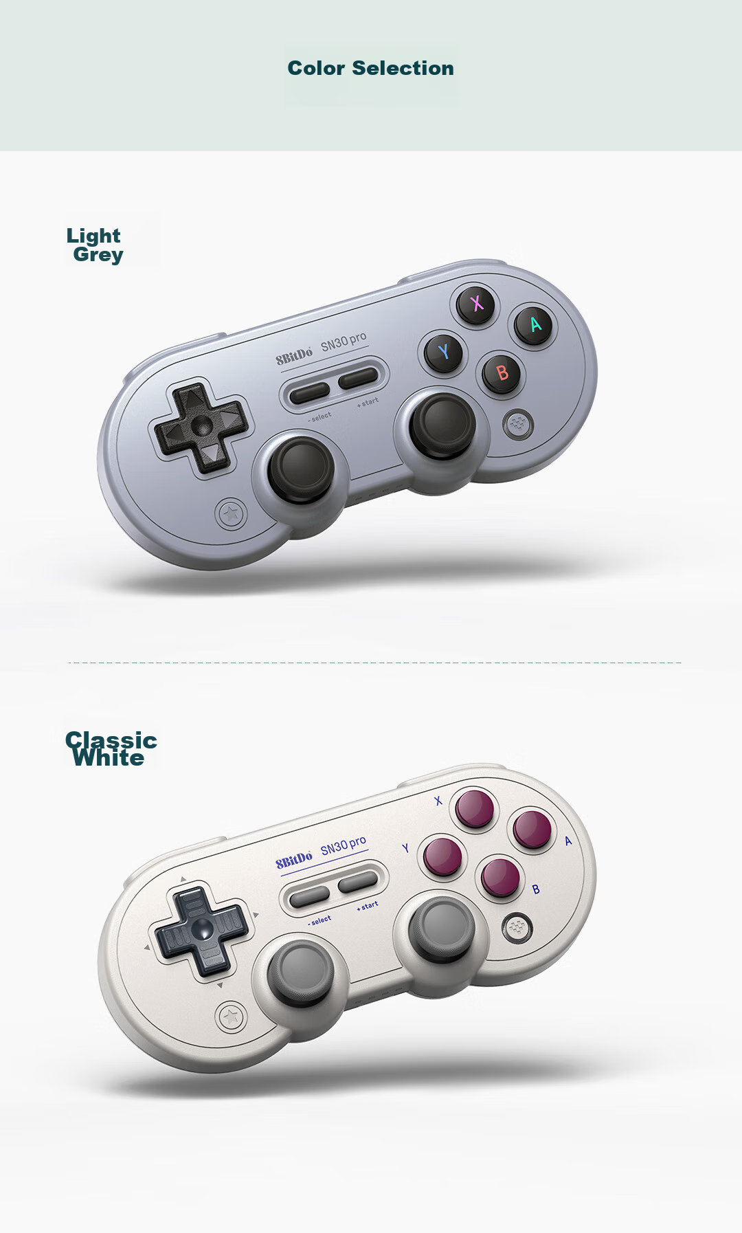 Беспроводной геймпад 8BitDo SN30 Pro