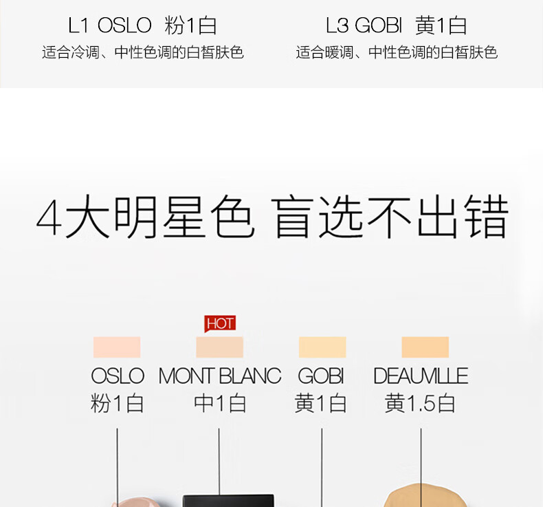 NARS超方瓶流光美肌粉底液L0 SIBERIA 米白色 30ml 奶油肌 礼物送女友
