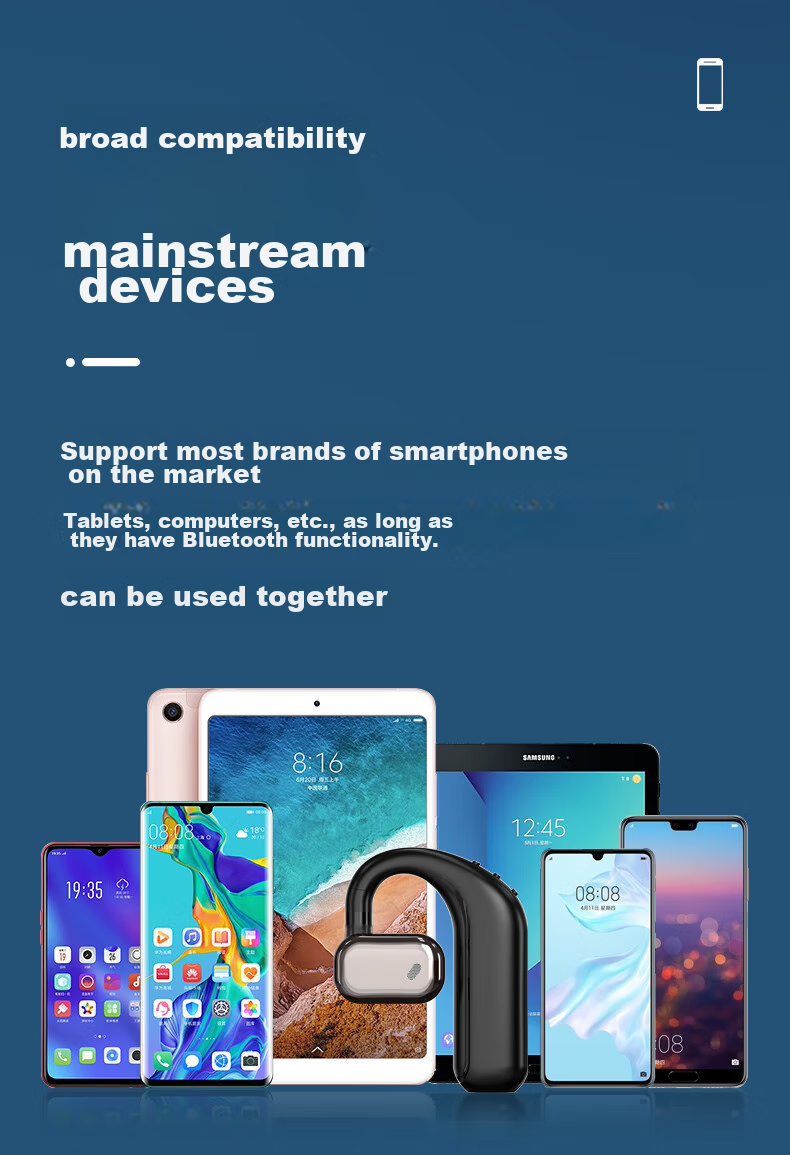 Беспроводные наушники Masentek A107 с костной проводимостью, Bluetooth 5.3, время работы до 38 часов, защита IPX5, черный