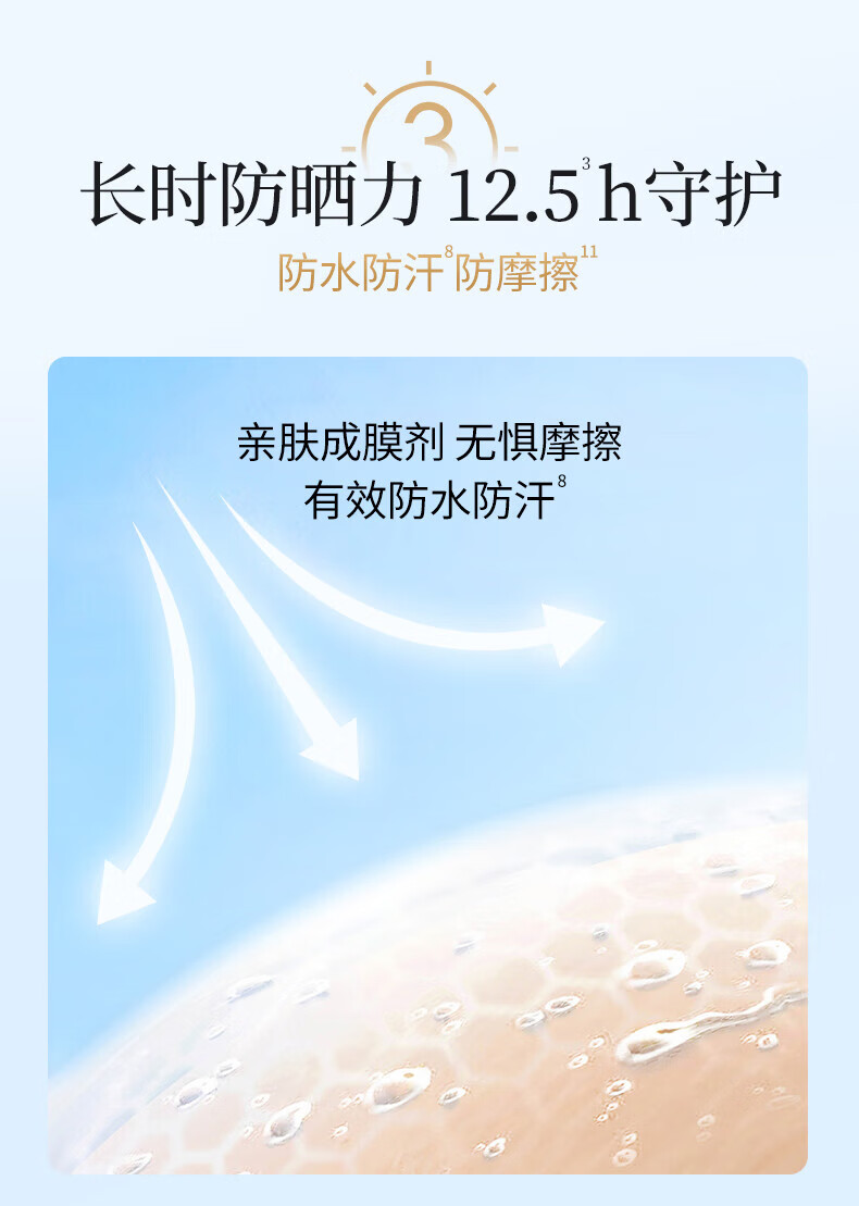 大宝水感多效防晒露50g SPF50+/PA++++（男女通用 轻薄不油腻）