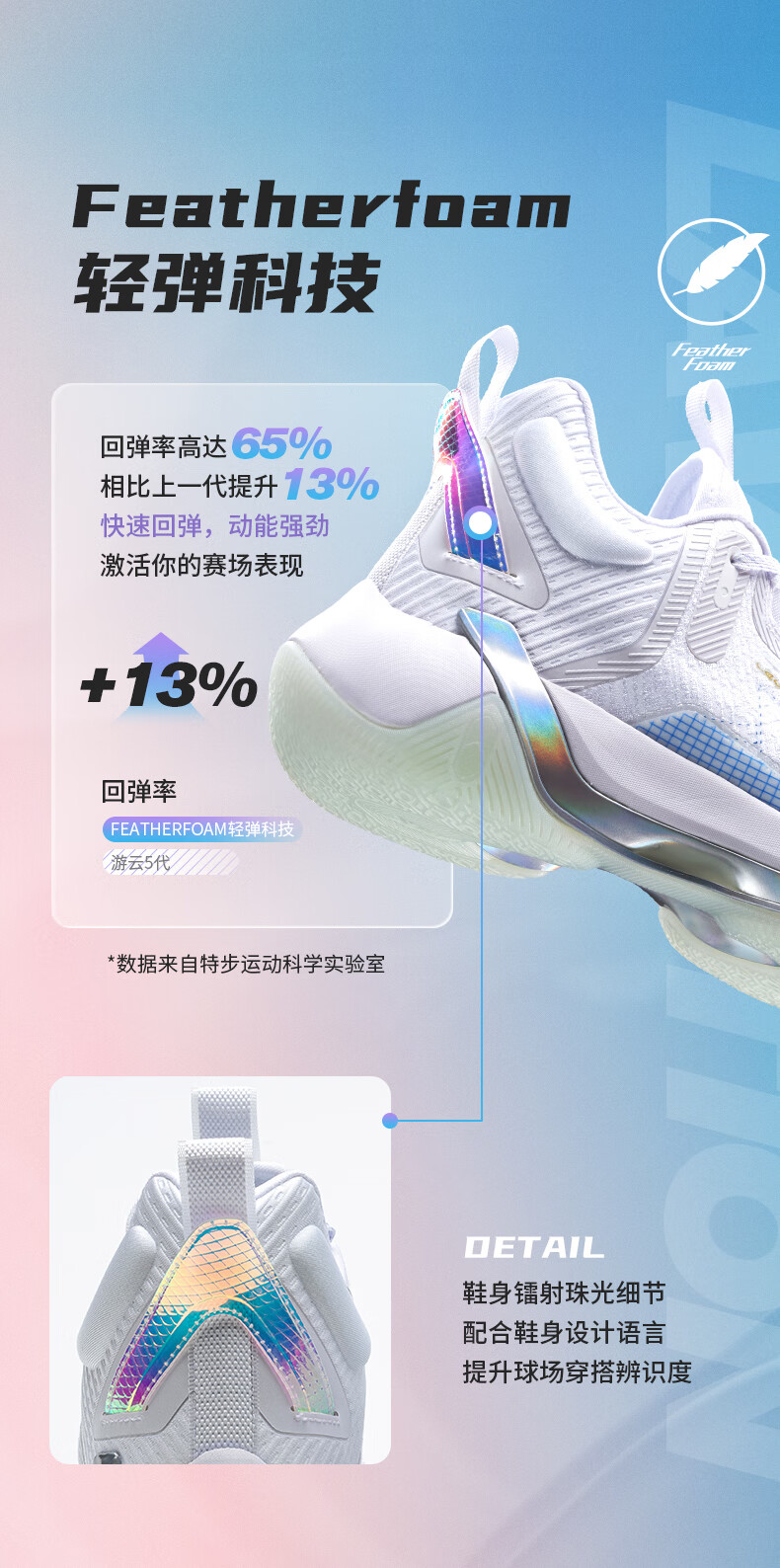 特步篮球鞋_XTEP 特步 绫刃 男子篮球鞋 879119127057