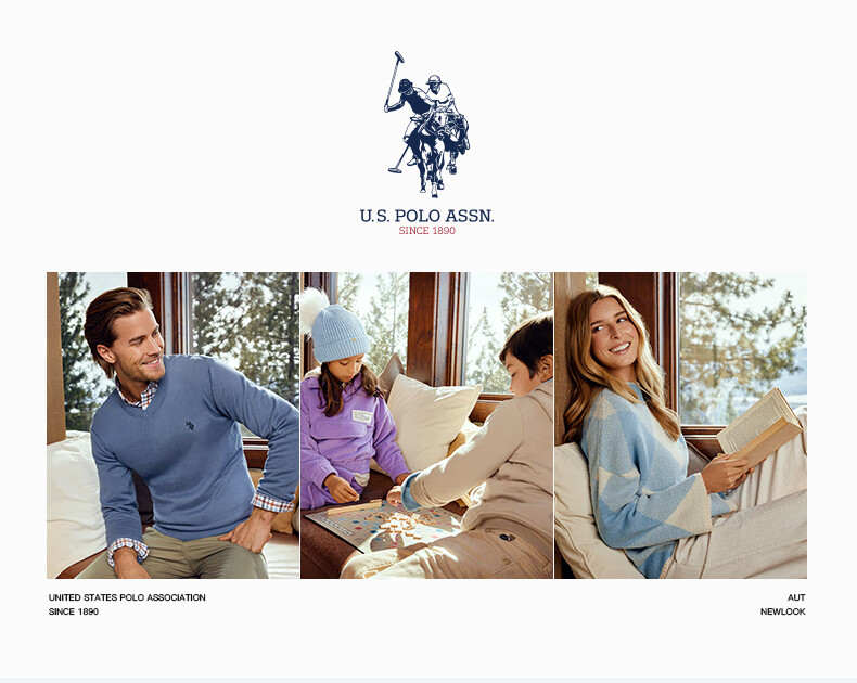 Мужской вязаный свитер U.S. POLO ASSN., кардиган из 100% хлопка, повседневная куртка, мужская верхняя одежда