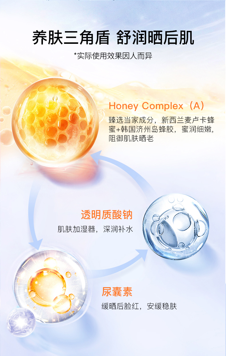 春雨（Papa recipe）小橙管水感保湿防晒精华乳50ml/支 面部隔离霜SPF50