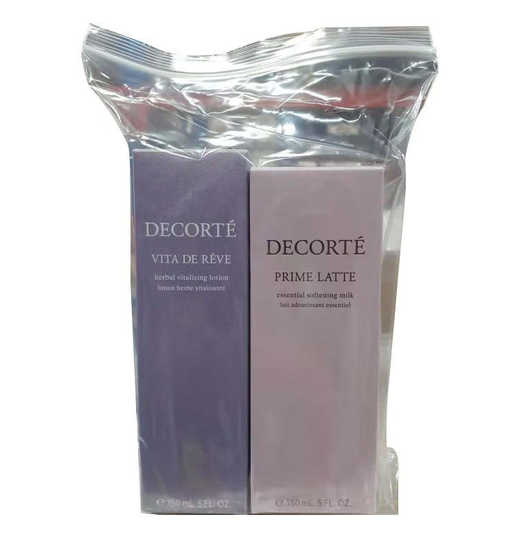 日本进口黛珂Cosme Decorte 紫苏水150ml+牛油果乳液150ml 水乳 护肤套装