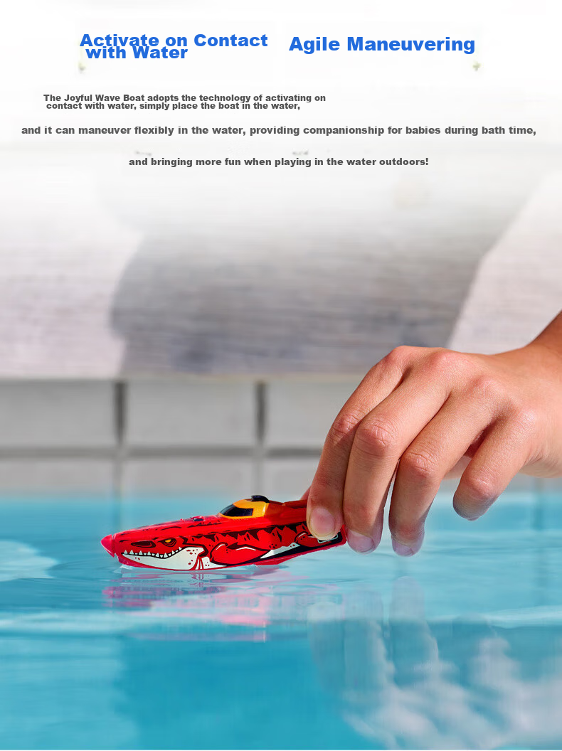 Электрическая лодка ZURU Robo Boats для купания, игрушка для игр в воде