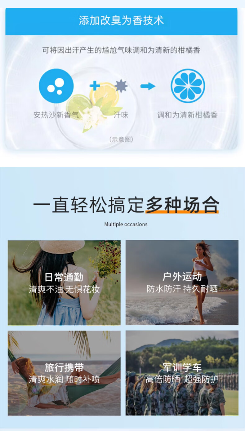 安热沙（Anessa）日本ANESSA安热沙安耐晒小金瓶防晒喷雾防晒乳防水隔离防汗户外