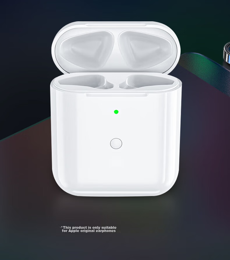 Зарядный чехол Masentek для Apple AirPods 1/2/3, беспроводной наушник, аккумулятор для утерянных или поврежденных чехлов