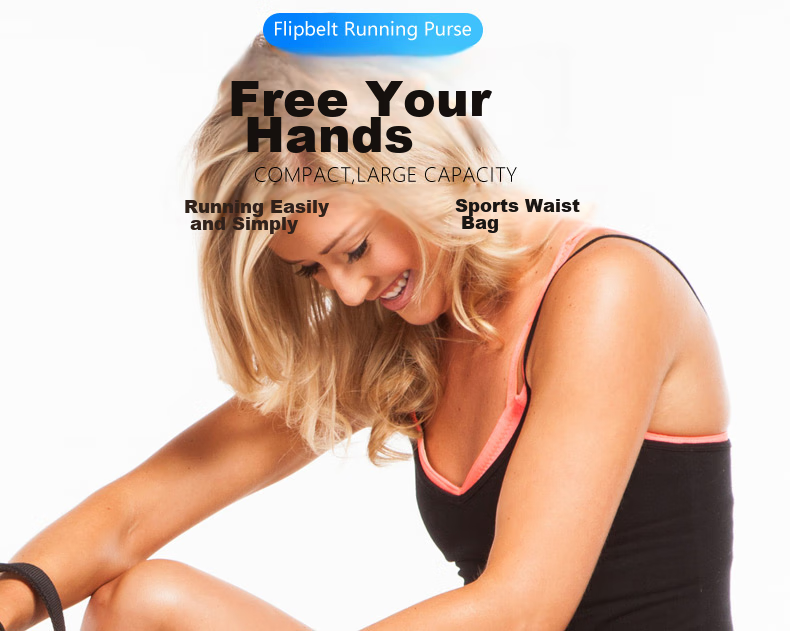 Пояс для бега Flipbelt Classic, унисекс, для марафона, невидимый карман для телефона, цвет "Далекое фиолетовое небо", размер L