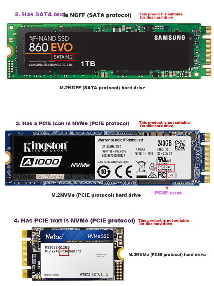 Адаптер LinkStone M.2/NGFF на SATA 3.0, внешний корпус для SSD накопителя 2.5 дюйма, модель E610