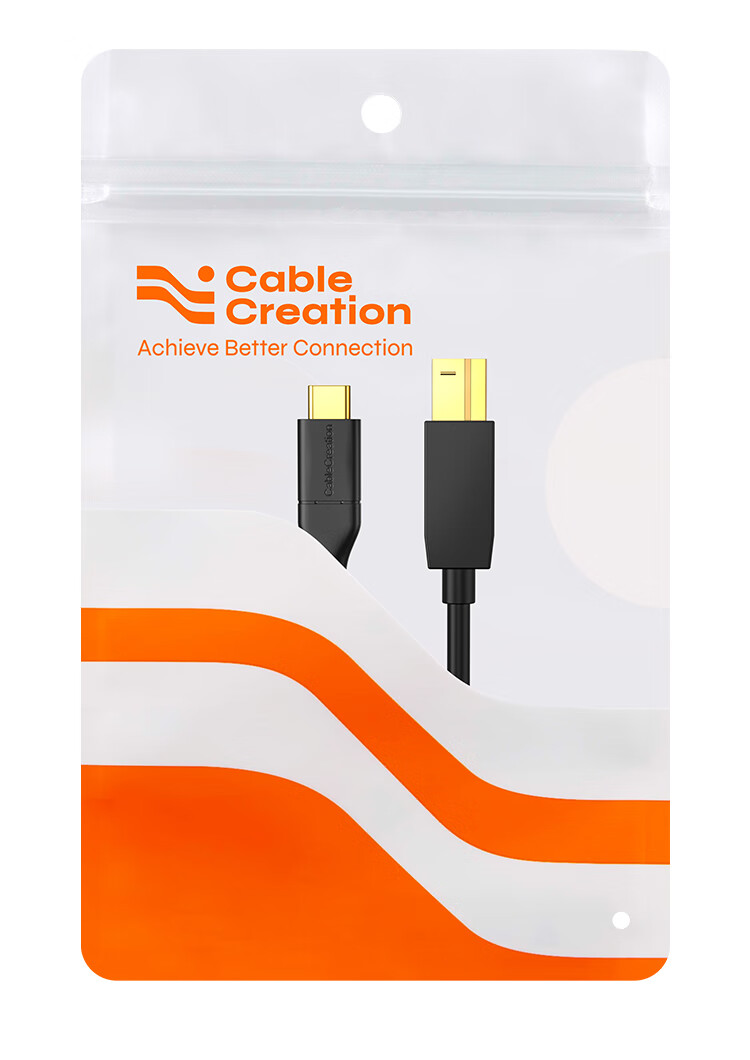 Кабель USB Type-C на USB-B