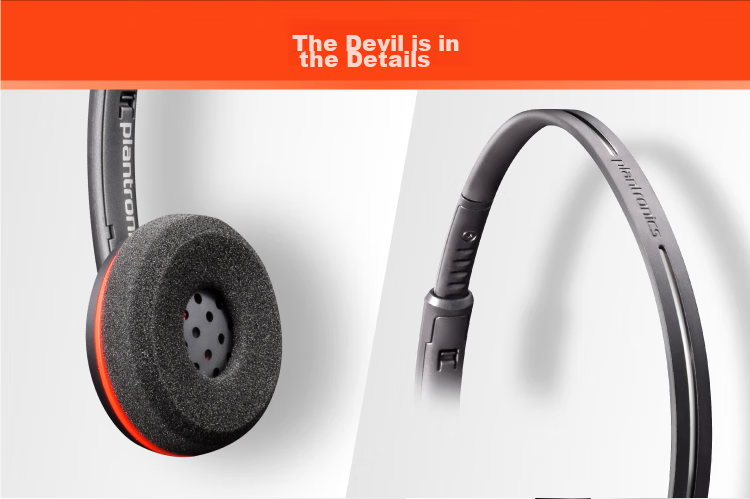 Гарнитура PLANTRONICS polyC3210USB-C/A, односторонняя, с двойным интерфейсом, для колл-центров, офисная, подключается напрямую к компьютерам с встроенным управлением