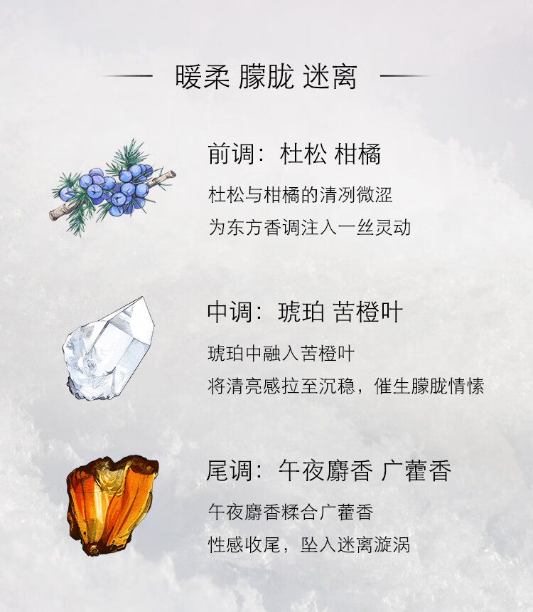 祖玛珑【直播专享】午夜麝香与琥珀香水 100ml 限量版 生日礼物送女友