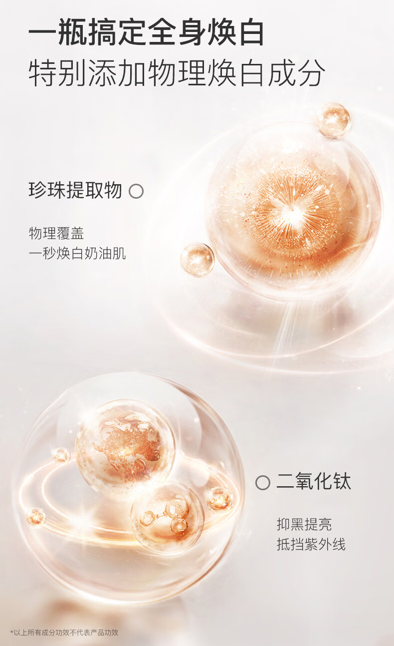 伊思（it‘s skin）身体素颜霜100ml 烟酰胺秘密解法纯净倍润霜焕亮保湿水润不粘腻