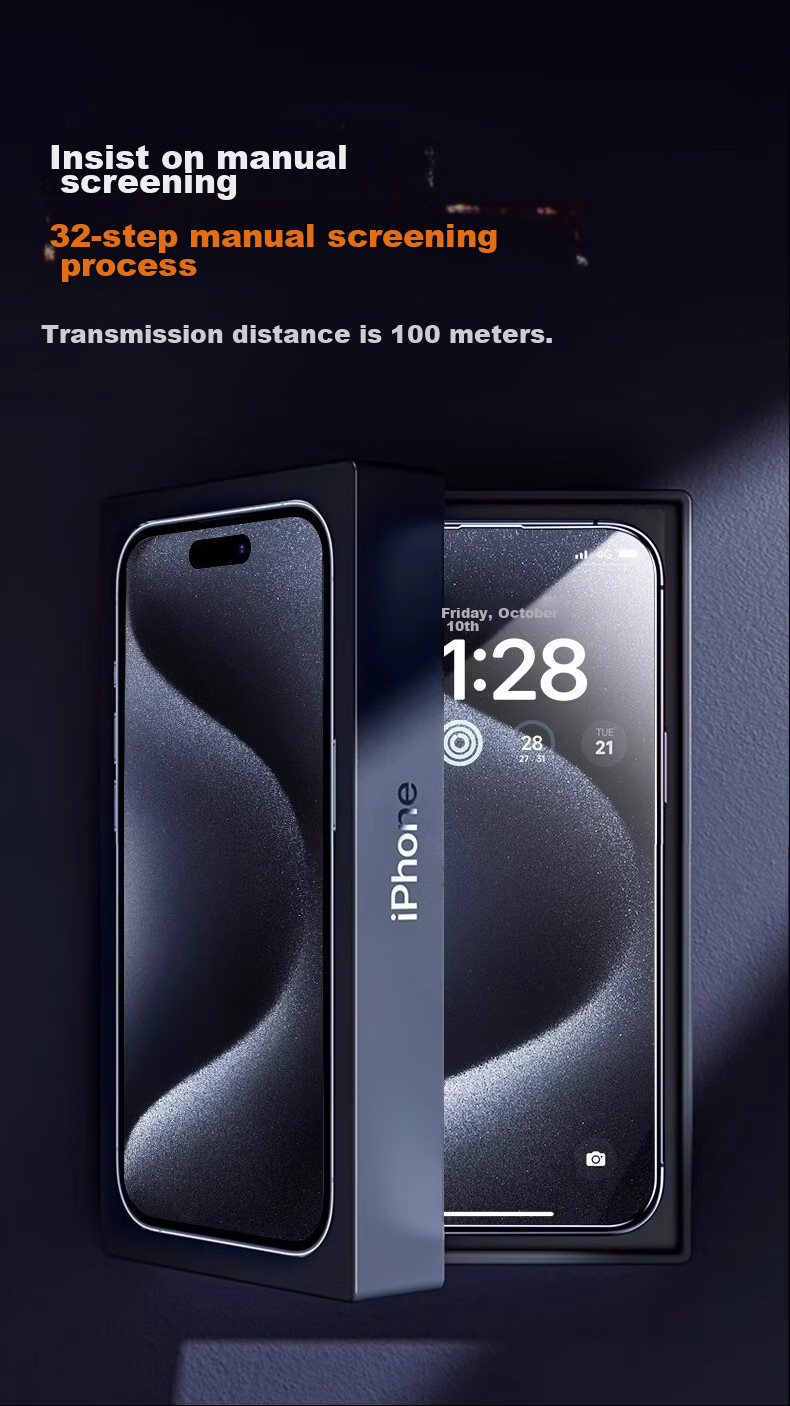 Защитное стекло DIVI 360° Privacy для iPhone 13/14/13 Pro/16e, противоударное, антибликовое, защищающее от отпечатков пальцев