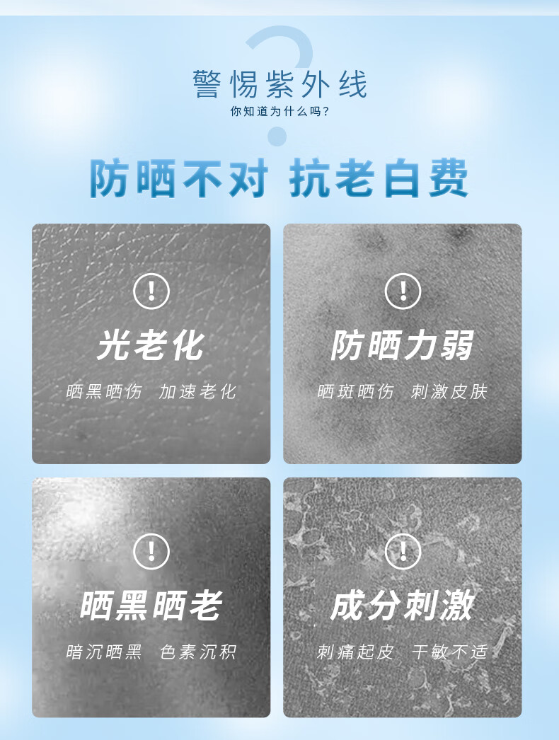 茵葩兰（ENPRANI）双重保湿水润防晒乳70ml防水防汗清爽腻军训防晒霜