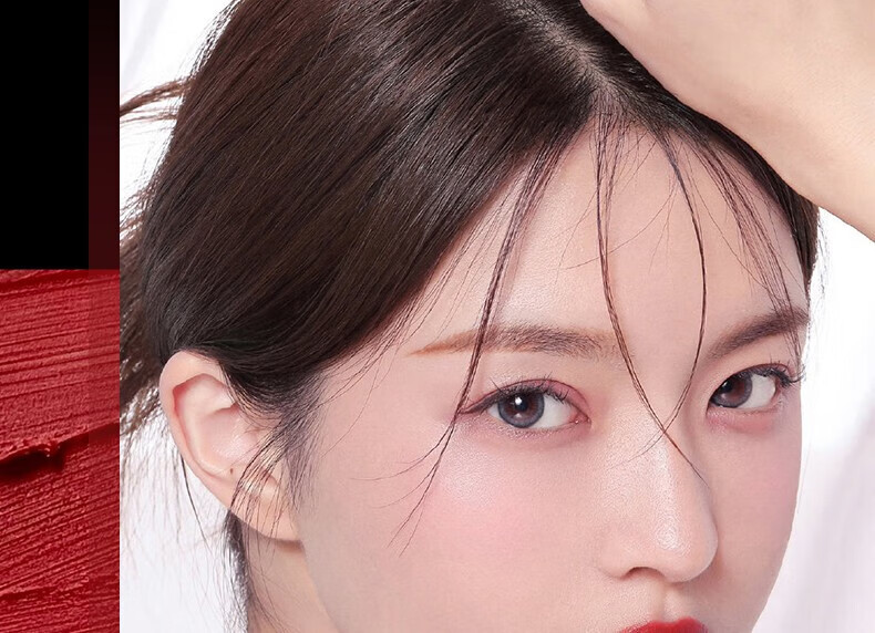 美颜笔记小金条口红小样正丝绒哑光品不易掉色不易沾杯送女友12#玫瑰豆沙