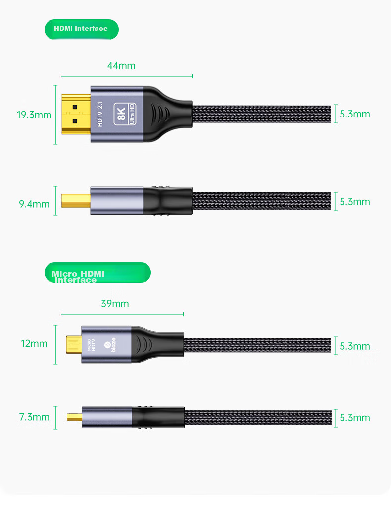 Переходник Micro HDMI на HDMI