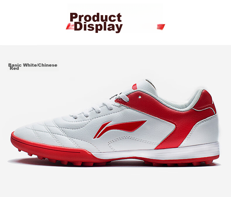 Футбольные бутсы Li-Ning для мужчин и женщин, профессиональные тренировочные шиповки TF для взрослых, подростков и детей, размер 40