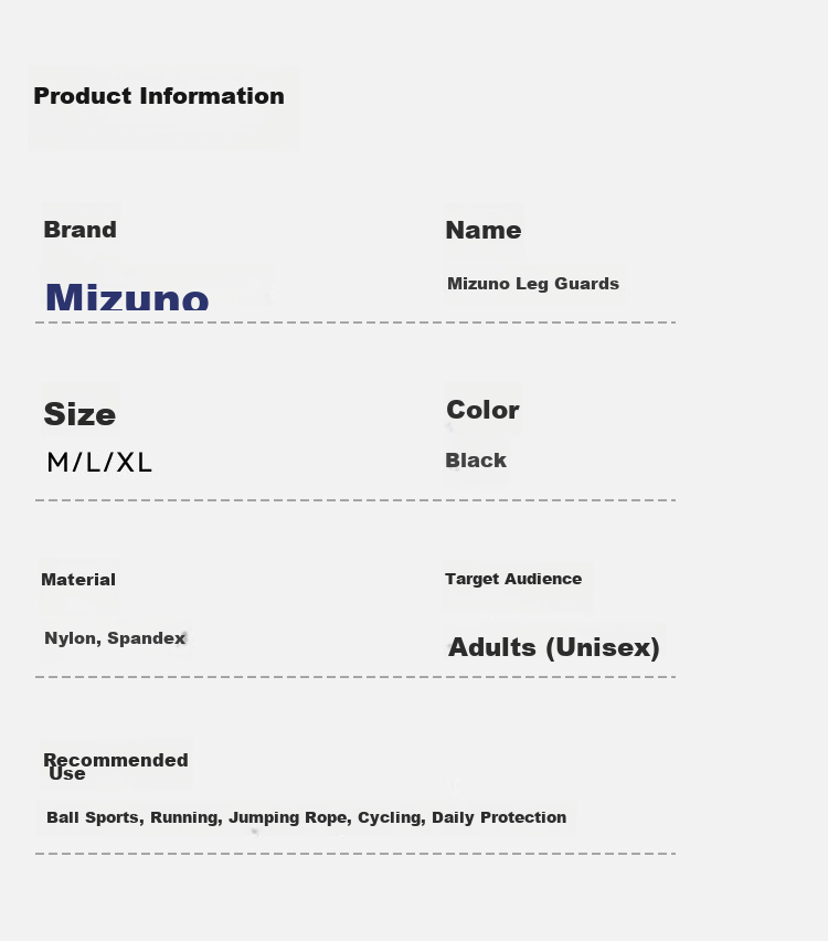 Защитные гетры MIZUNO для бега, марафона, бадминтона, тонкие, для баскетбола, спортивная защита для мужчин и женщин, размер L