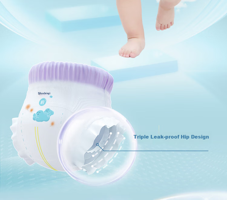 Подгузники-трусики Suitsky Breathable Thin Pull-Up Diapers XXL, 28 шт. Ультратонкие дышащие трусики для роста, размер XXL