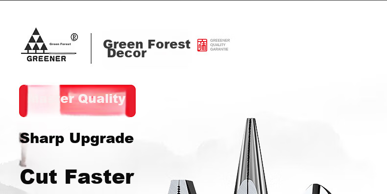 Плоскогубцы GREENER серии Master, 8 дюймов, универсальные, для дома и промышленности, с функцией резки проволоки