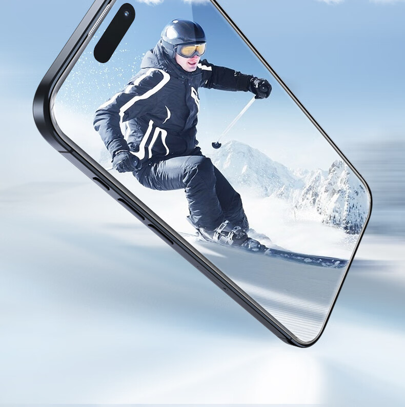 Защитное стекло Lanxingxiansheng для iPhone 15 Pro Max, полноэкранное, HD, антибликовое, противоударное