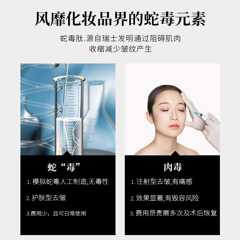 倩滋（QIANZI）类蛇毒眼霜30g 大眼袋淡化细纹脂肪粒提拉紧致男女士通用
