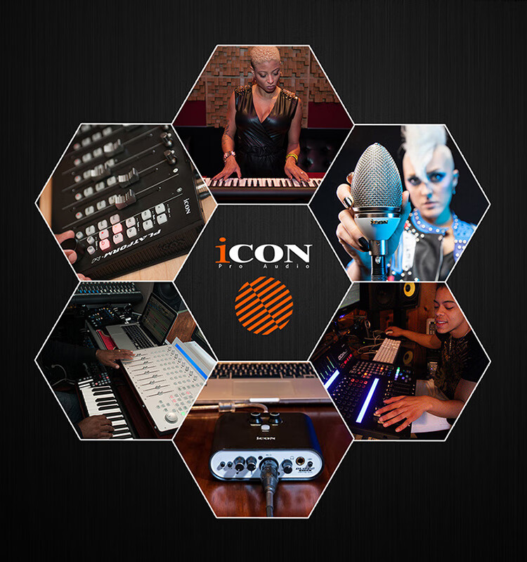 Кабель Aiken (ICON) XLR Male to Female, 2 метра, профессиональный аудиокабель для звуковых карт и микрофонов