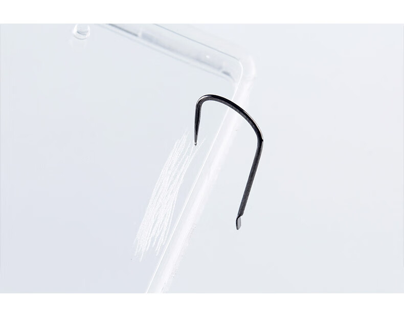 Крючки рыболовные BKK Competitive Spiked Fish Hook Barbedless Black Pit Carp Crucian Carp Flying Carp Fine Spiked Fish Hook Loose Package, размер 10#, без бородки, цвет черный