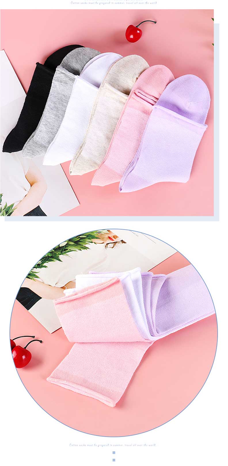 Носки женские LangSha, дышащие, хлопковые, с широким голенищем, для послеродового восстановления и для дам среднего возраста, свободные