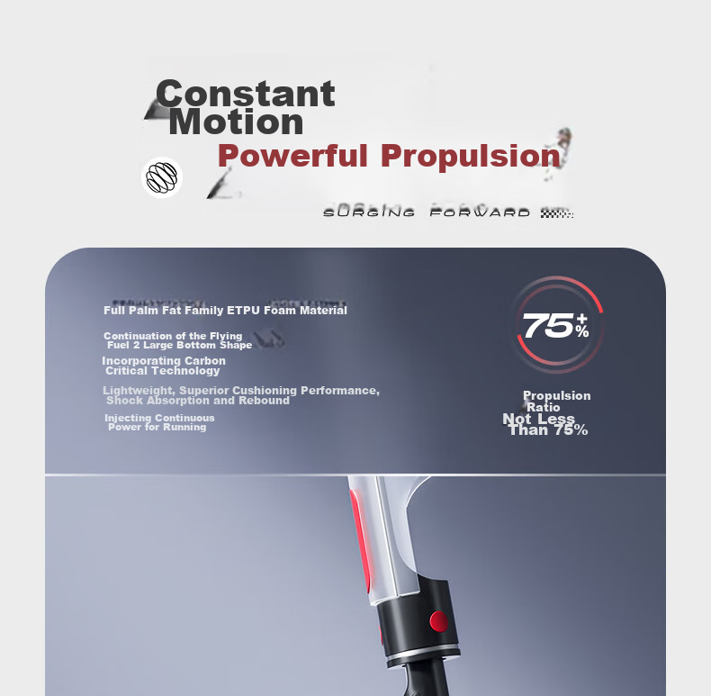 Мужские кроссовки 361° Feiran 2ET Carbon Critical Speed для марафона, размер 41, цвет Reverse