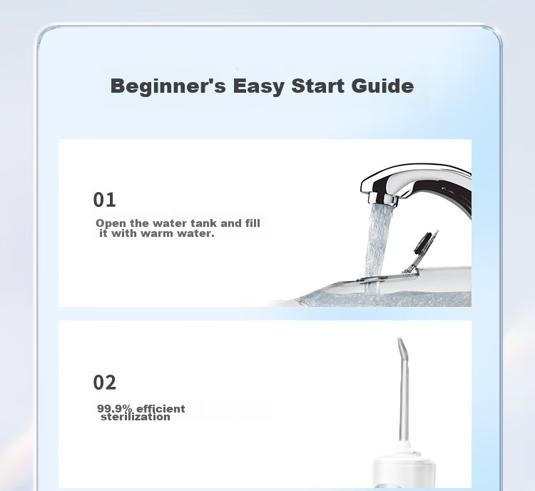Портативный ирригатор Waterpik GS5 Aurora Blue для взрослых и детей, профессиональный ортодонтический, для чистки зубов, подарок на День святого Валентина
