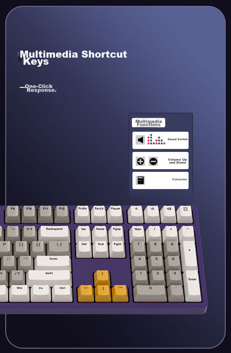 Беспроводная механическая клавиатура ikbc W210, 108 клавиш, Cherry MX Brown, беспроводная, серая