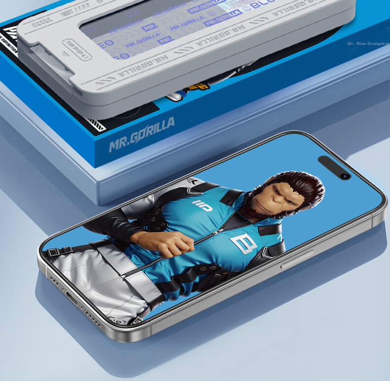 Защитное стекло Lanxingxiansheng для iPhone 16/15, прозрачное, противоударное