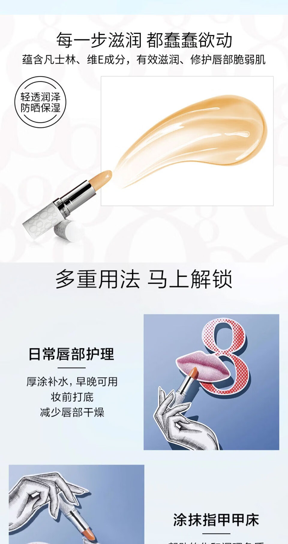 伊丽莎白雅顿经典润泽护唇膏3.7g